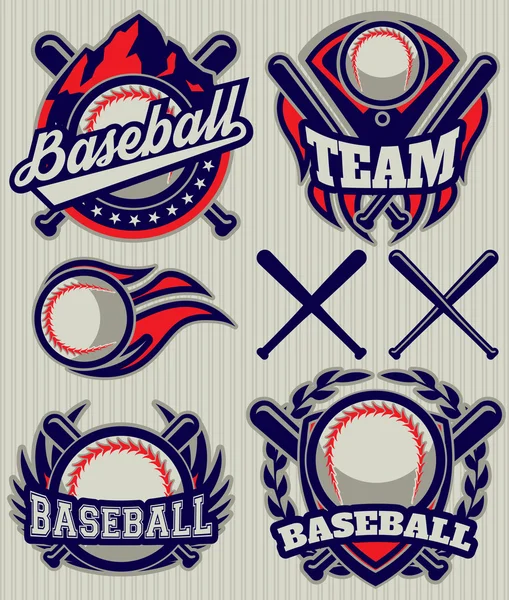 Premium Vector  Baseball championship logo design template