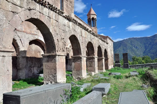 Väggen med valv. Odzun, Armenien — Stockfoto