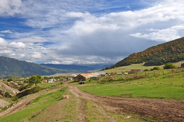 Armenian Village  landscape — Stock Photo, Image