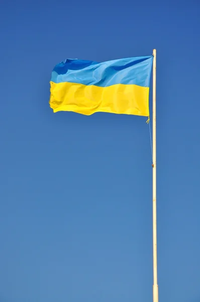 独立的乌克兰的旗帜 — 图库照片