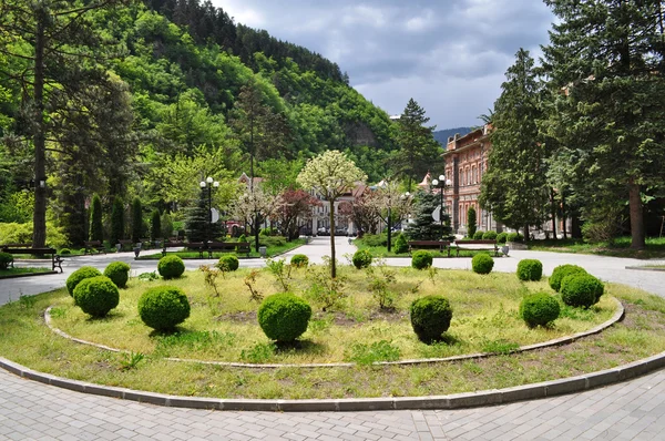 城市公园 Borjomi 图库图片