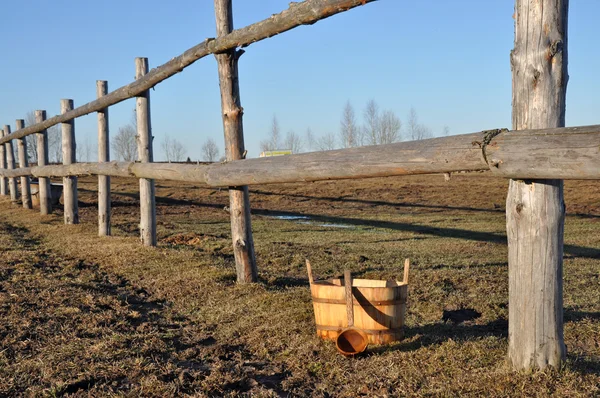 Paisaje rural. Rusia — Foto de Stock