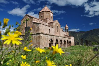 Ermenistan'da kutsal Odzun Manastırı. 5-7 yüzyıl