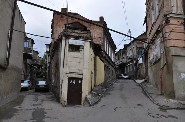 Edifici tipici a Tbilisi primi del XX secolo — Foto Stock