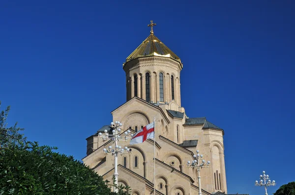 Catedral de la Santísima Trinidad de Tiflis, Sameba — Foto de Stock
