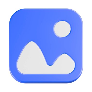 resim simgesi sembolü uygulaması 3d oluşturma