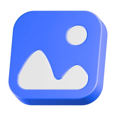 resim simgesi sembolü uygulaması 3d oluşturma