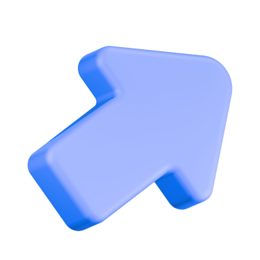 ok yukarı 3d simgesi oluşturma