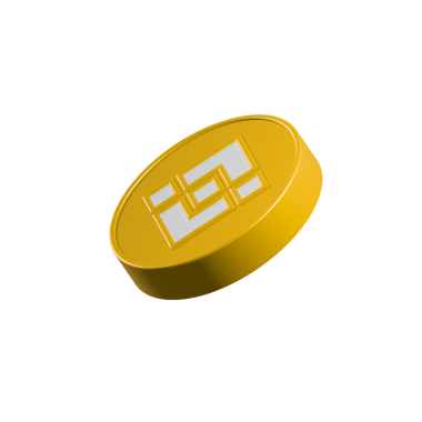 binance simgesi 3d oluşturma