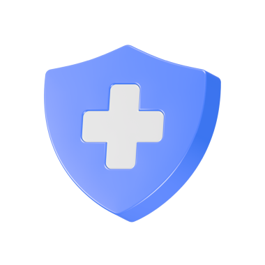 Çapraz sağlık tıbbi simgesi 3D oluşturma