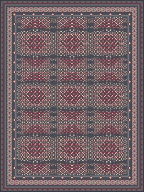 Zarif halı tasarım