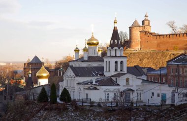 Nizhny Novgorod Ortodoks Kilisesi ve Kremlin