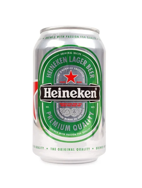 Heineken beer can Stock Picture