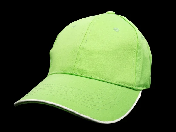 Green baseball cap — Stock Photo, Image