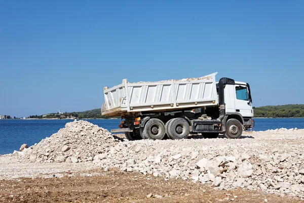 Big tipper truck — Stock Photo, Image