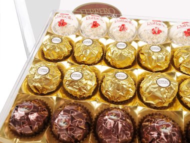 Ferrero çikolatalar koleksiyonu