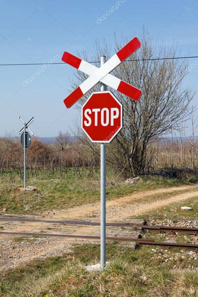 Railway Crossing Stock Photo Image By C Sewer12 Railway Crossing Stock Photo Image By C Sewer12