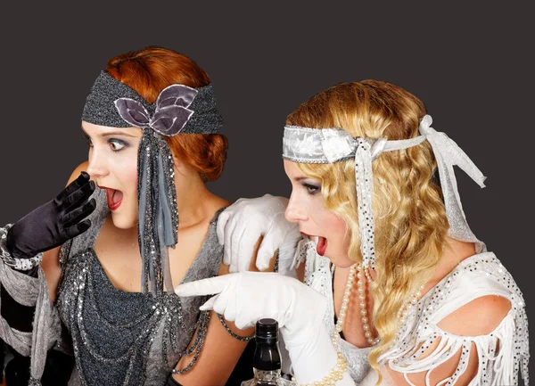 Flapper ragazze — Foto Stock