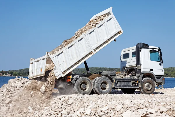 Tipper truck — Stock Photo, Image