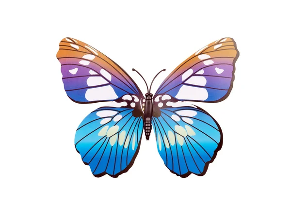 Butterfly wall sticker — Stock Photo, Image