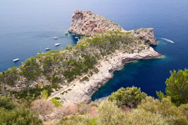 sa foradada, mallorca, İspanya.