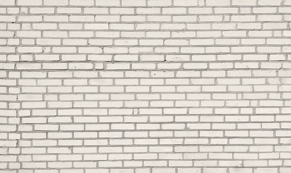 Muro de ladrillo blanco como fondo. — Foto de Stock