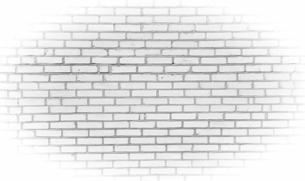 White brick wall as background. — Stock Photo, Image