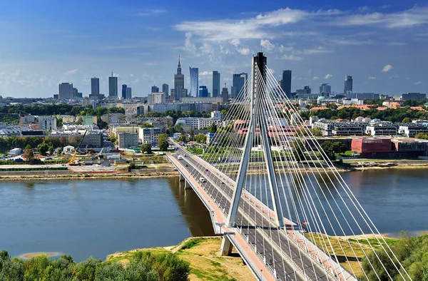 Warsaw cityscape — Stock Photo, Image