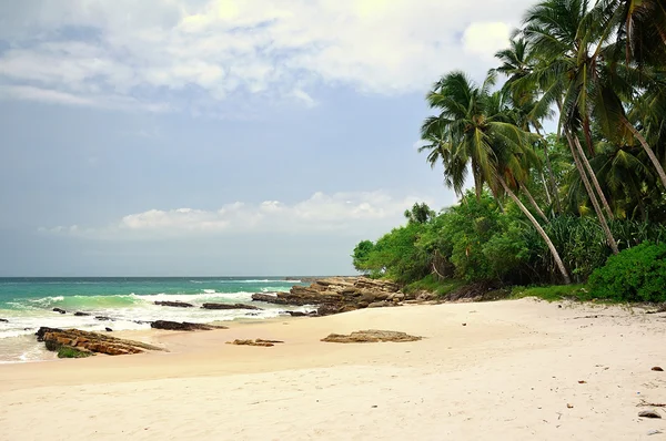 Spiaggia sullo Sri Lanka . — Foto Stock