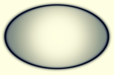 Beyaz arka planda gri oval.