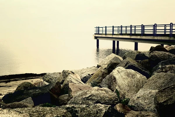 Wooden pier. — Stock Photo, Image