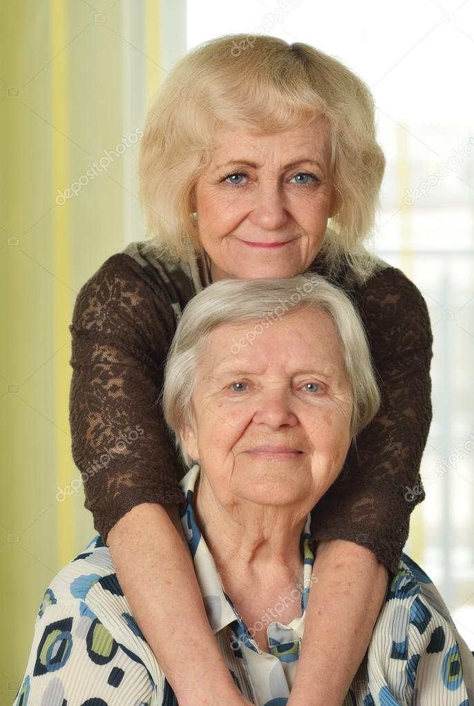 Happy mother with daughter