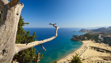 Rhodos kumsalda Tsambika