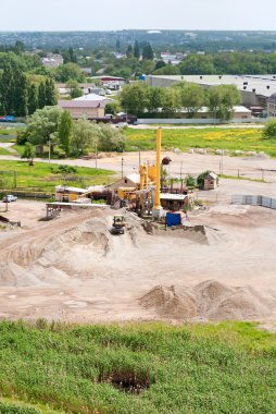 «Ana sayfa» görünümünü bir şantiye