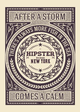 Retro kartı. Öğeleri tarafından Katmanlar.