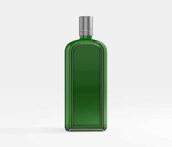 Gin Glasflaska Mockup — Stockfoto