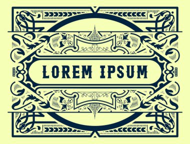 Klasik tarzlı Batı kartı