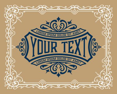 Klasik tarzlı Batı kartı