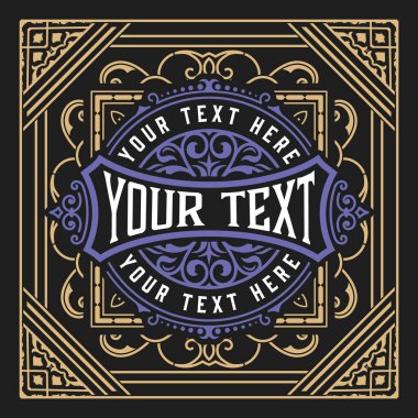 Klasik tarzlı Batı kartı