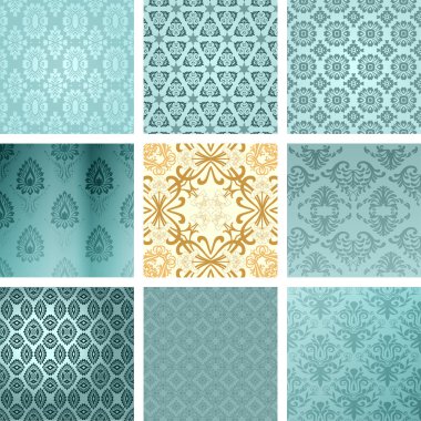 antika, desen, vintage, Rokoko, Barok, retro, art deco, orn
