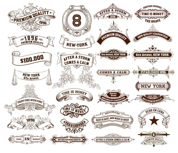 29 etiketleri ve afiş. vektör