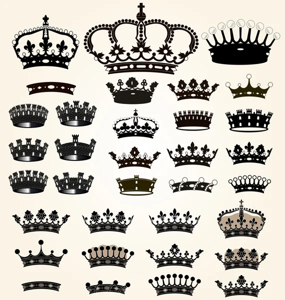 Royal elements — Stock Vector