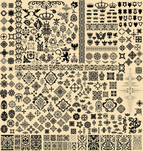 tasarım öğeleri kümesi