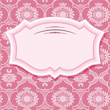 Okuduğunuzda, pastel pembe çerçeve.