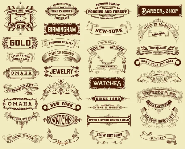 Mega etiket ve pankart paketi