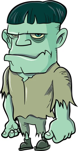 Dessin animé Frankenstein — Image vectorielle