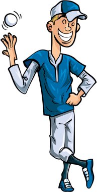 karikatür baseball sürahi