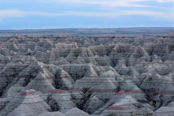 Tájkép a Badlands Nemzeti Park — Stock Fotó