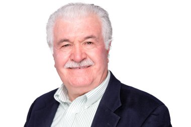 Çekici ayırt edici yaşlı beyefendi
