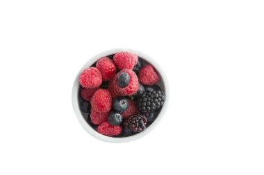 Ramekin taze Güz veya sonbahar çilek